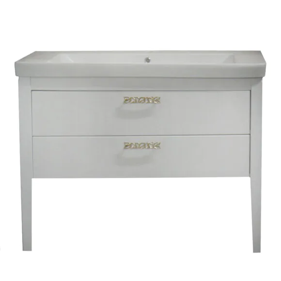 Комплект Azario Тумба VERONA 105 с раковиной Luxury 105