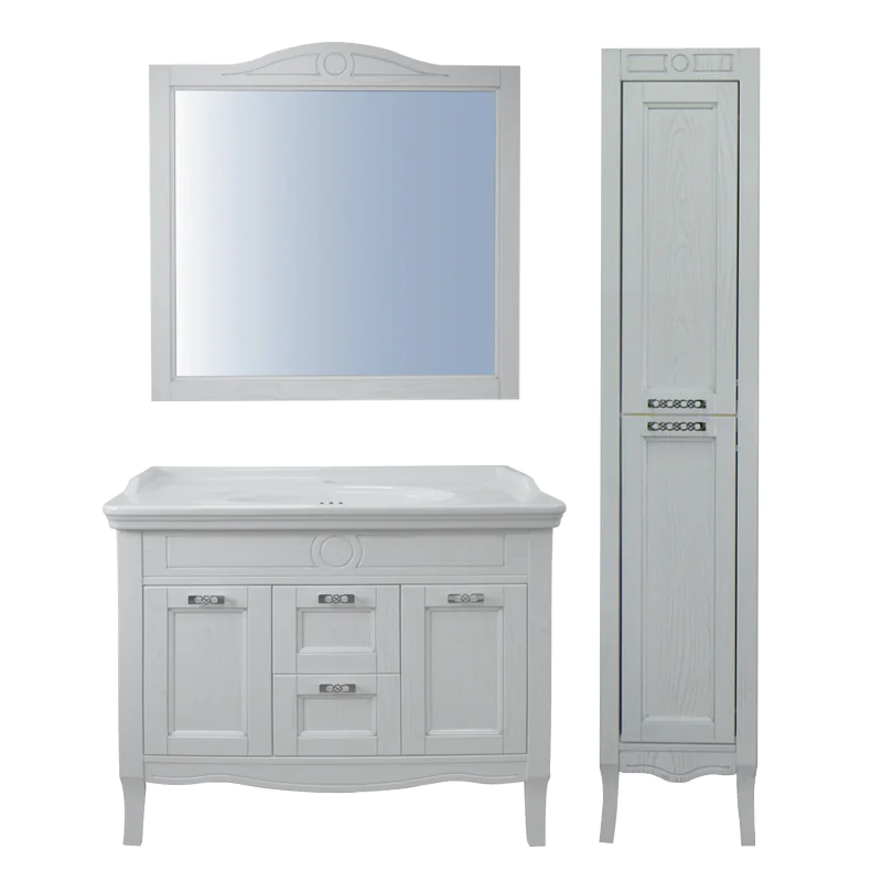 Зеркало CAROLINA 100 (940х910х20) СЕРЕБРО (CS00069385) — фото №3