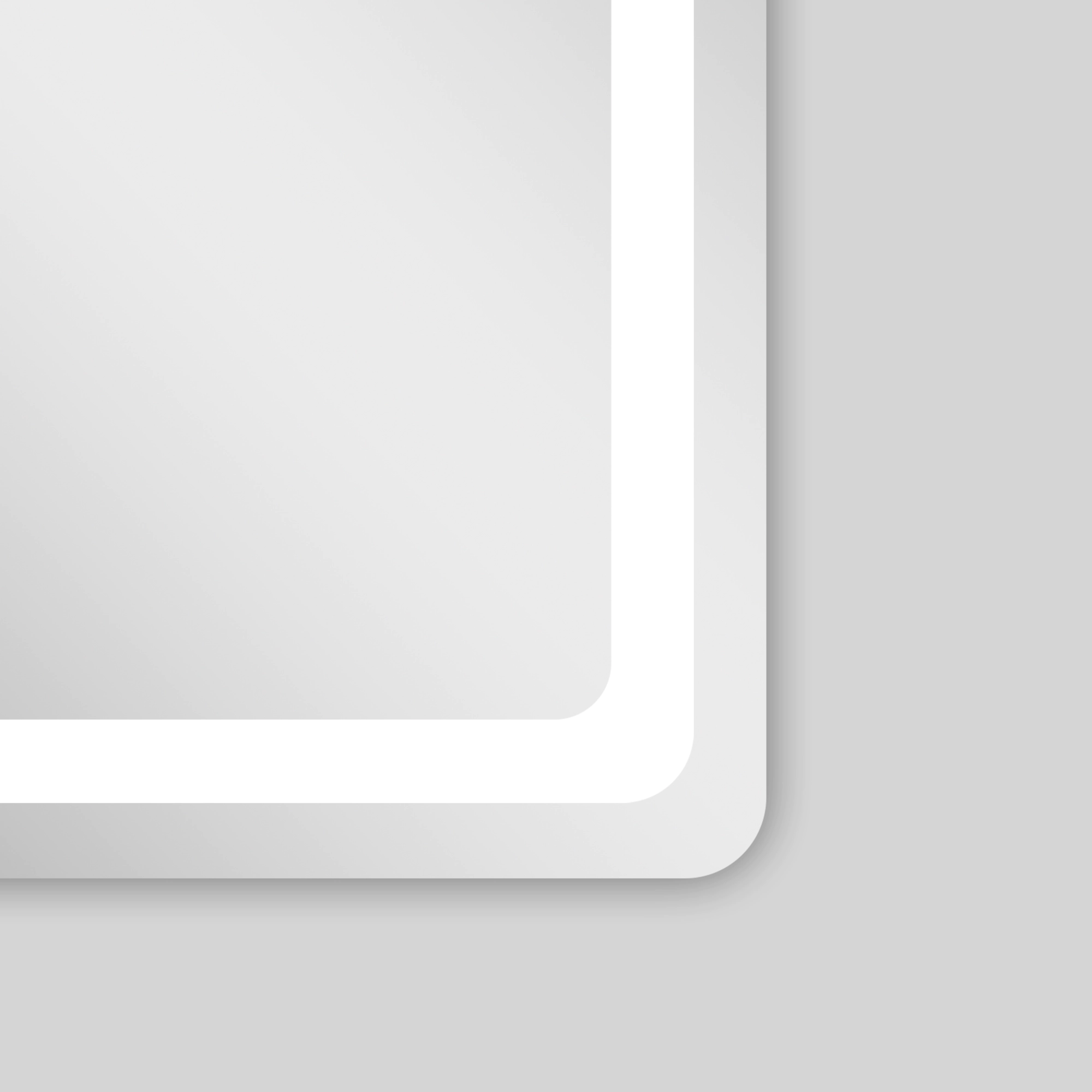 Зеркало AZARIO 600х800 подсветка, сенсорный выключатель с функцией диммера (AZ-Z-043CS) — фото №5