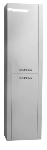 Пенал VERONA 40 (400х1550х335) подвесной универсальный серебрянные ручки