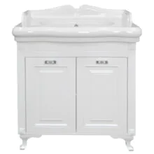 Комплект Тумба MAGNOLIA 90 (900х870х500) с раковиной Victorian 90 (Kale) (CS00069429)