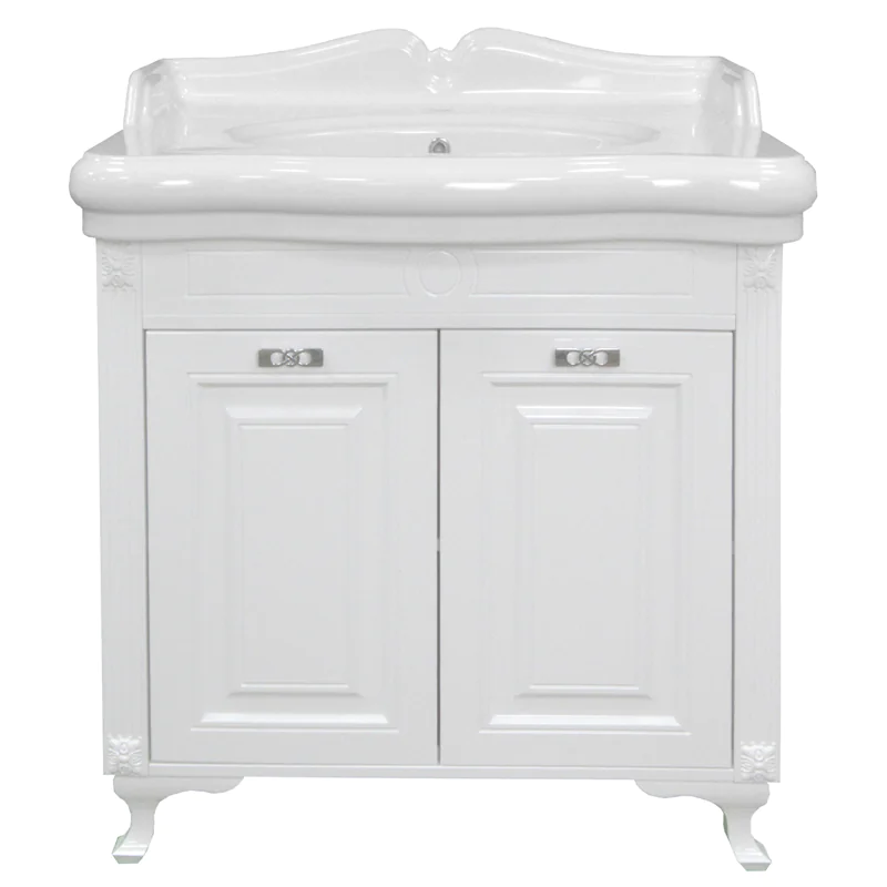 Комплект Тумба MAGNOLIA 90 (900х870х500) с раковиной Victorian 90 (Kale) (CS00069429) — фото №1