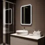 Зеркало AZARIO Мальта-2 550х800 c подсветкой и диммером, сенсорный выключатель, подогрев (ФР-00001215) — фото №4