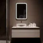 Зеркало AZARIO Мальта-2 550х800 c подсветкой и диммером, сенсорный выключатель, подогрев (ФР-00001215) — фото №3