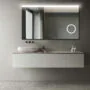 Зеркало AZARIO 1000х700 сенсорный выключатель с функцией диммера, увеличительное зеркало (AZ-Z-027CS) — фото №8