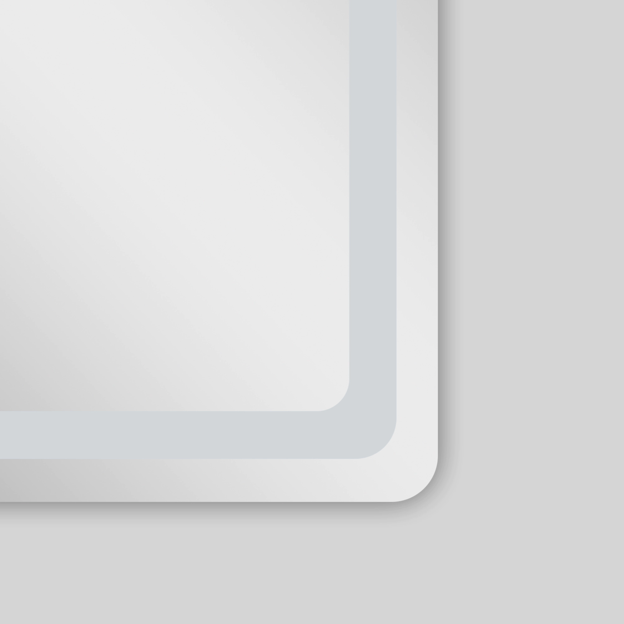 Зеркало AZARIO 600х800 подсветка, сенсорный выключатель с функцией диммера (AZ-Z-043CS) — фото №4