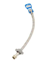 Гибкая подводка AZARIO LUXe для воды, 100 см., 1/2″, вн. — нар. силиконовая оболочка (AZLux712)