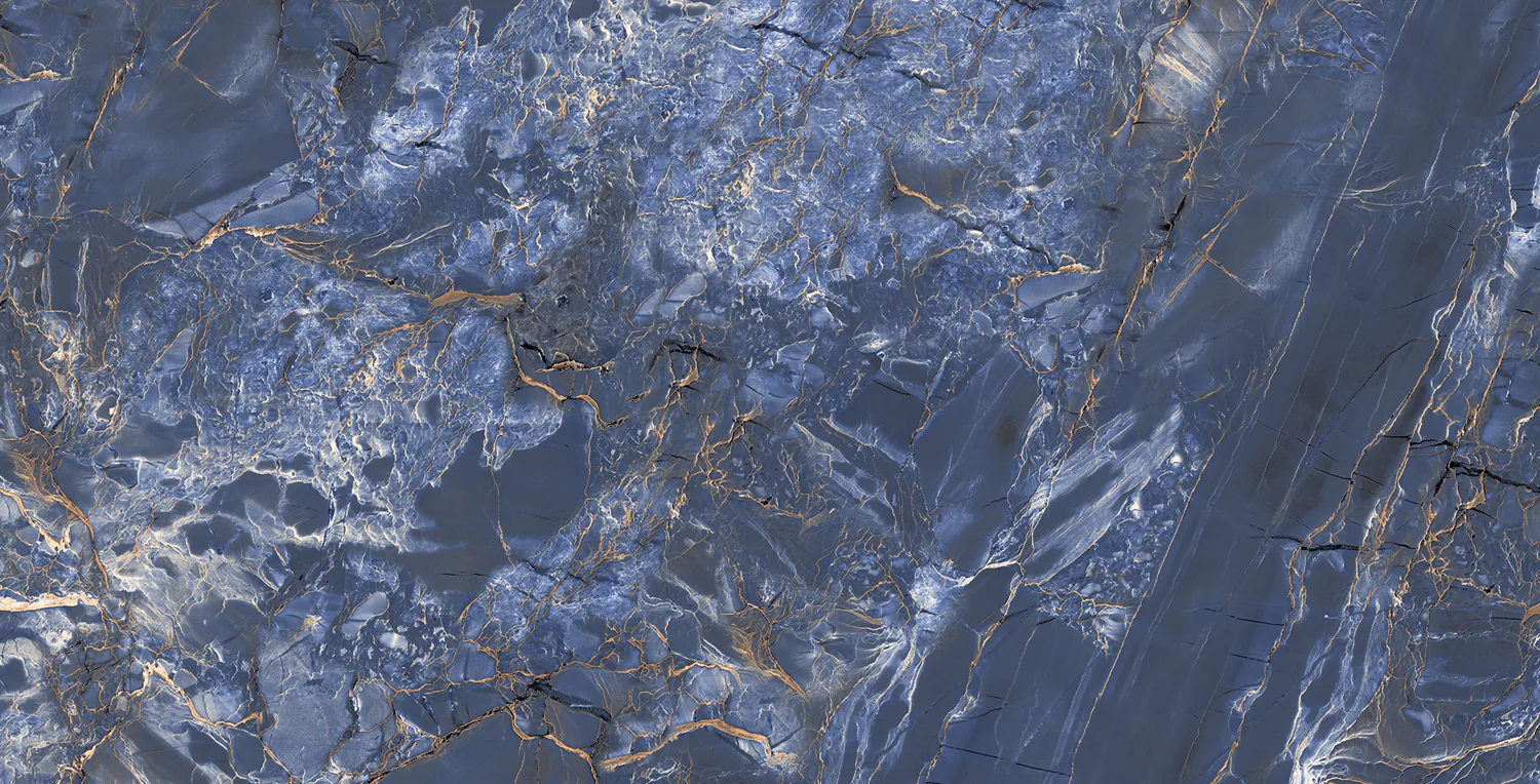 Плитка керамогранитная AZARIO CRYSTAL BLUE 60х120 High Glossy (E3090821120HG) — фото №1