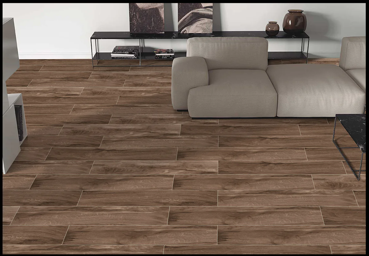 Плитка керамогранитная AZARIO MAPLE MOKKO 20х120 Matt (P231123210WM) — фото №6