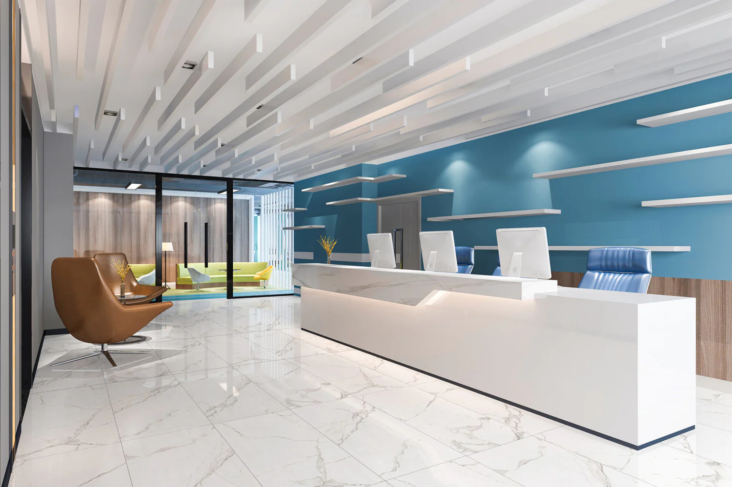 Плитка керамогранитная AZARIO STATUARIO CLASSIC 60х120 Matt (F2020821120M) — фото №7