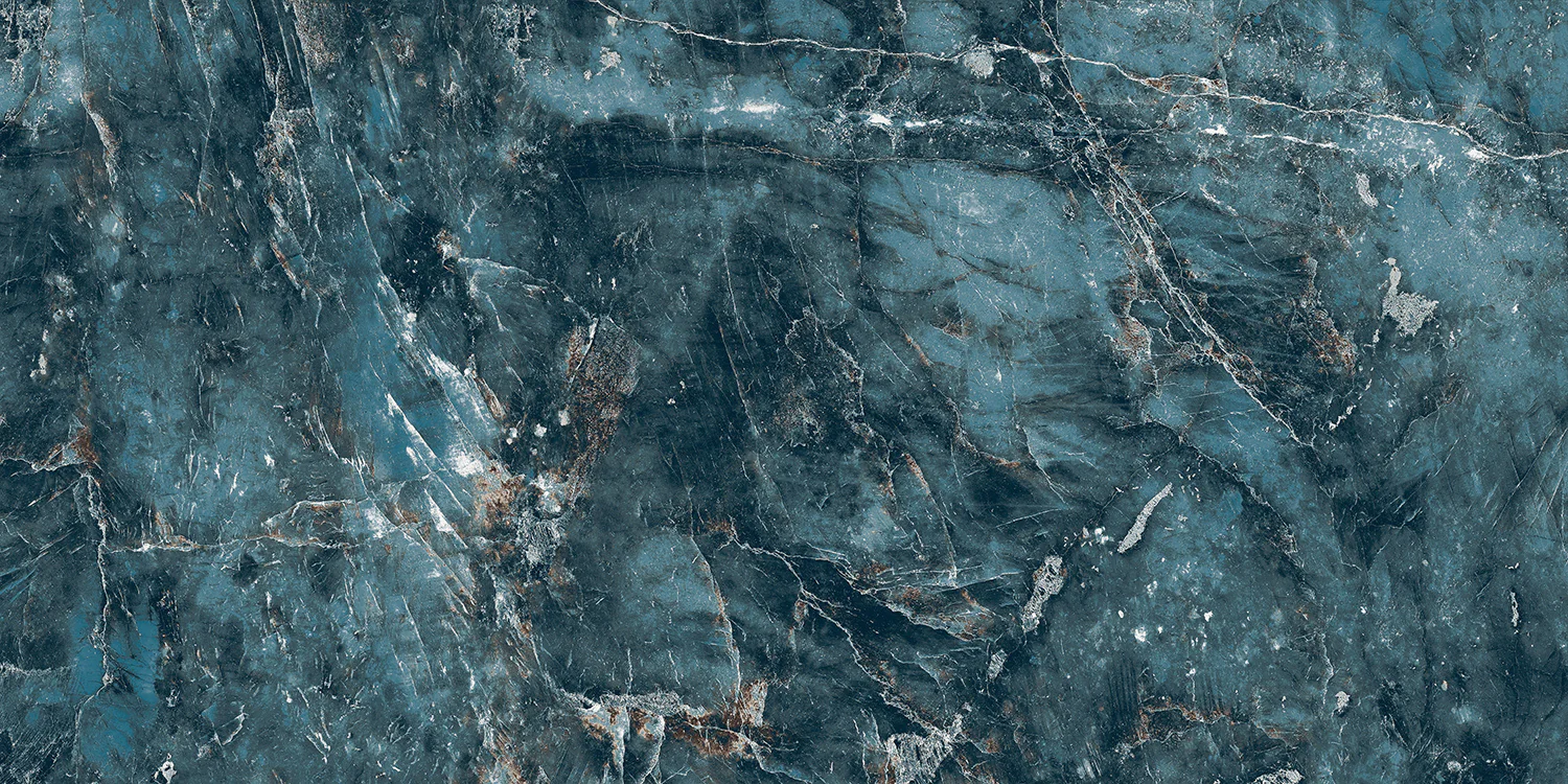 Плитка керамогранитная AZARIO BLUE STONE 60х120 High Glossy (P321111217HG) — фото №4