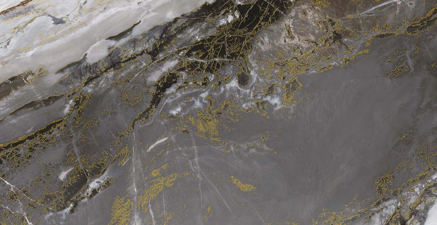 Плитка керамогранитная AZARIO RIVERSTONE GOLD 60×120 Carving (H18004011G) — фото №4