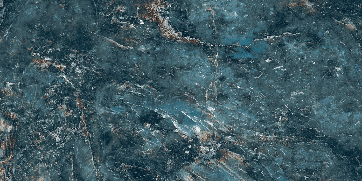 Плитка керамогранитная AZARIO BLUE STONE 60х120 High Glossy (P321111217HG) — фото №5