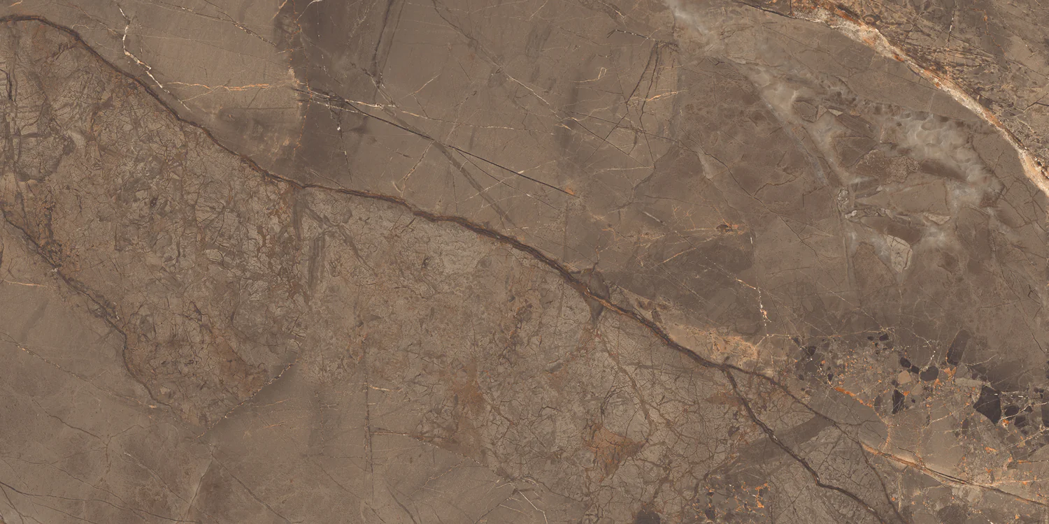 Плитка керамогранитная AZARIO ROYAL MARBLE 60х120 High Glossy (E3060821120HG) — фото №2