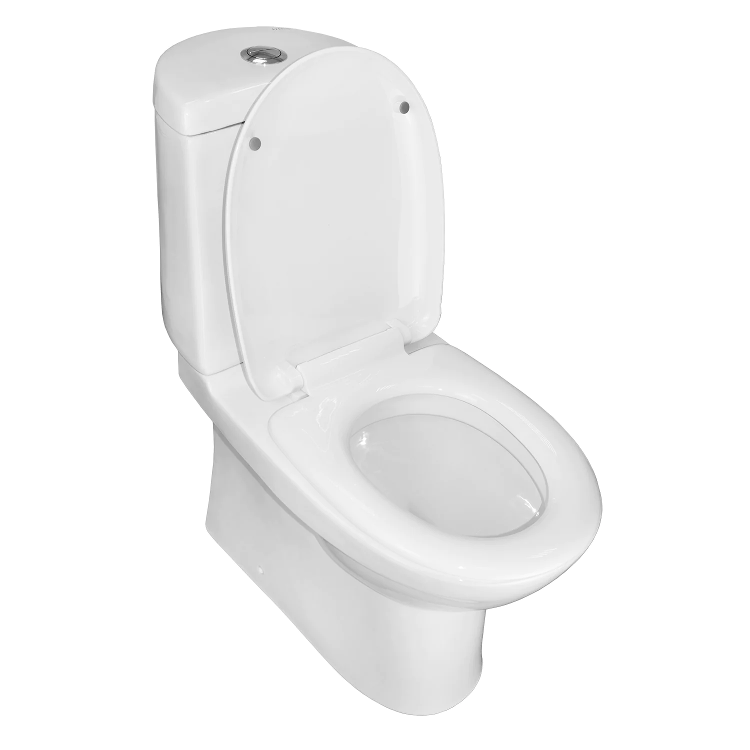Унитаз-компакт Azario Trend 725х360х810 напольный, ободковый с сиденьем микролифт P-trap (AZ2015-P) — фото №2