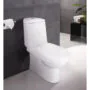 Унитаз-компакт Azario Trend 725х360х810 напольный, ободковый с сиденьем микролифт P-trap (AZ2015-P) — фото №9