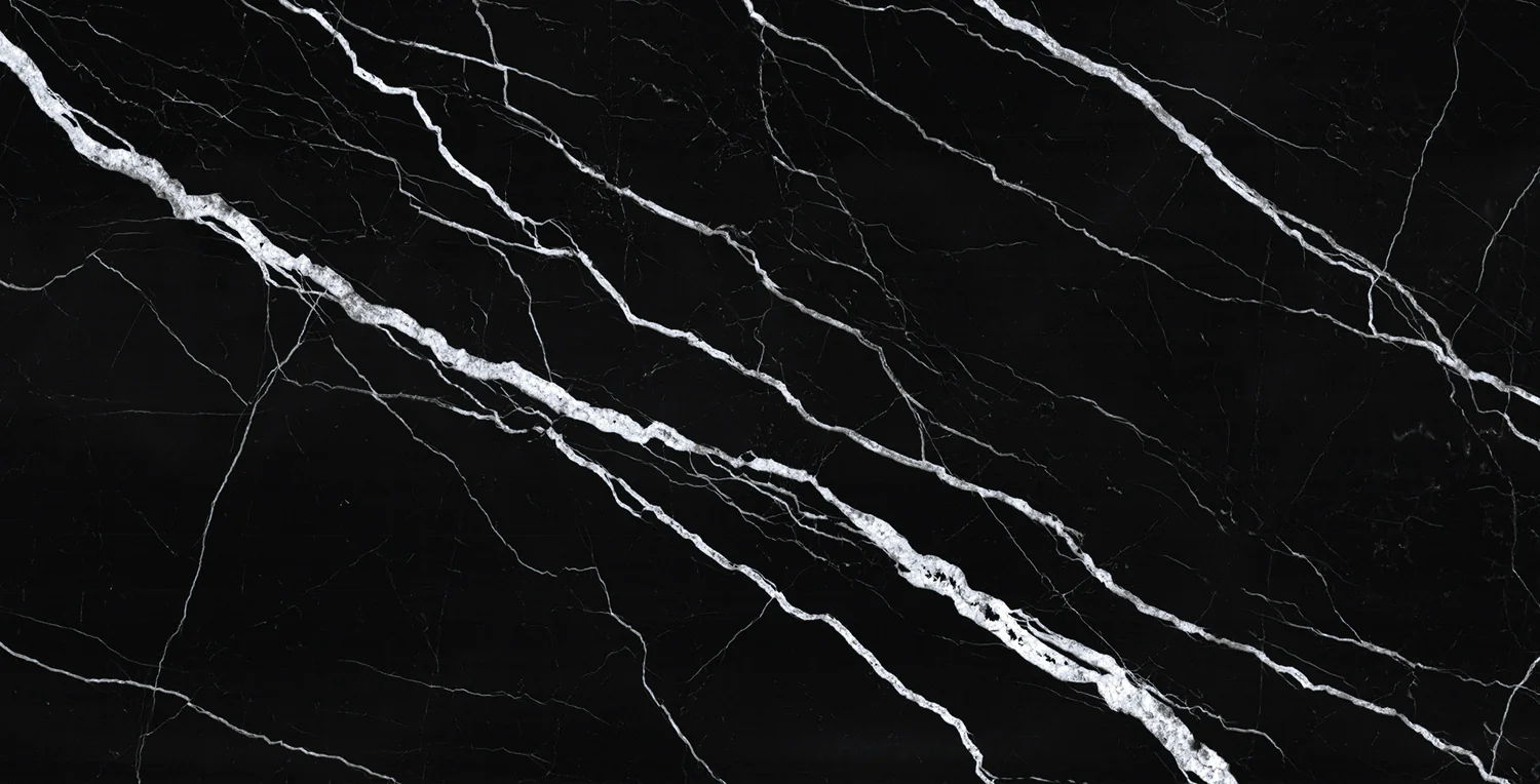 Плитка керамогранитная AZARIO PORTORO NERO 60х120 High Glossy (P4120821120HG) — фото №3