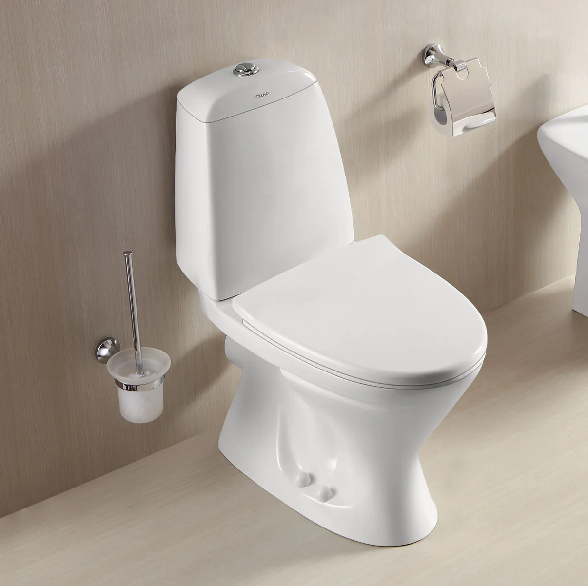 Унитаз-компакт Azario AZ-2037-P 690х345х810 напольный, с быстросъемным сиденьем микролифт, белый (AZ-2037-P) — фото №4