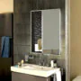 Зеркало AZARIO Алмина-2 800х1000 c подсветкой и диммером, сенсор выкл + подогрев (LED-00002345) — фото №3
