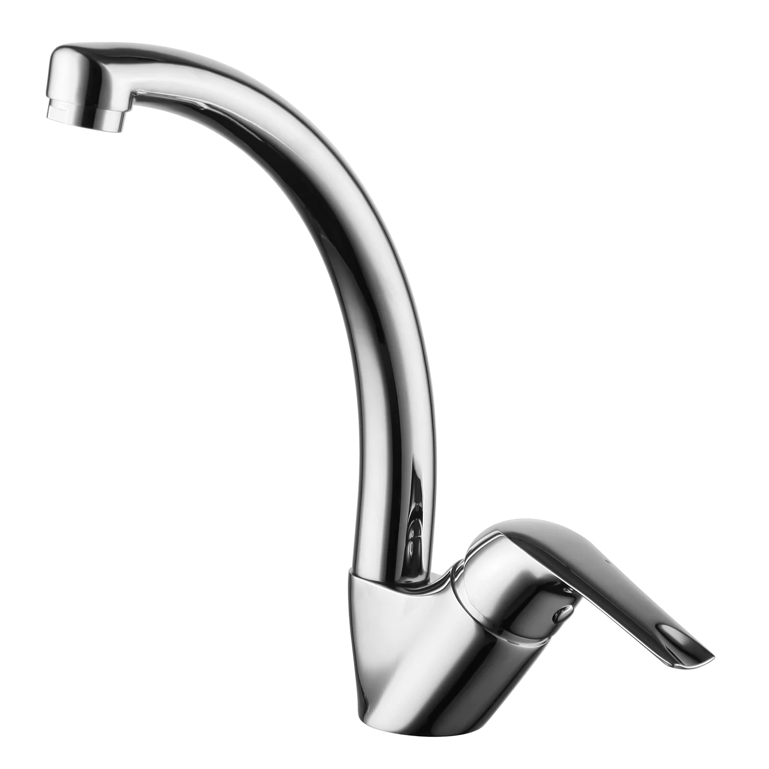 Смеситель для кухни Azario поворотный излив, керамический картридж (AZ-HU245902) — фото №1