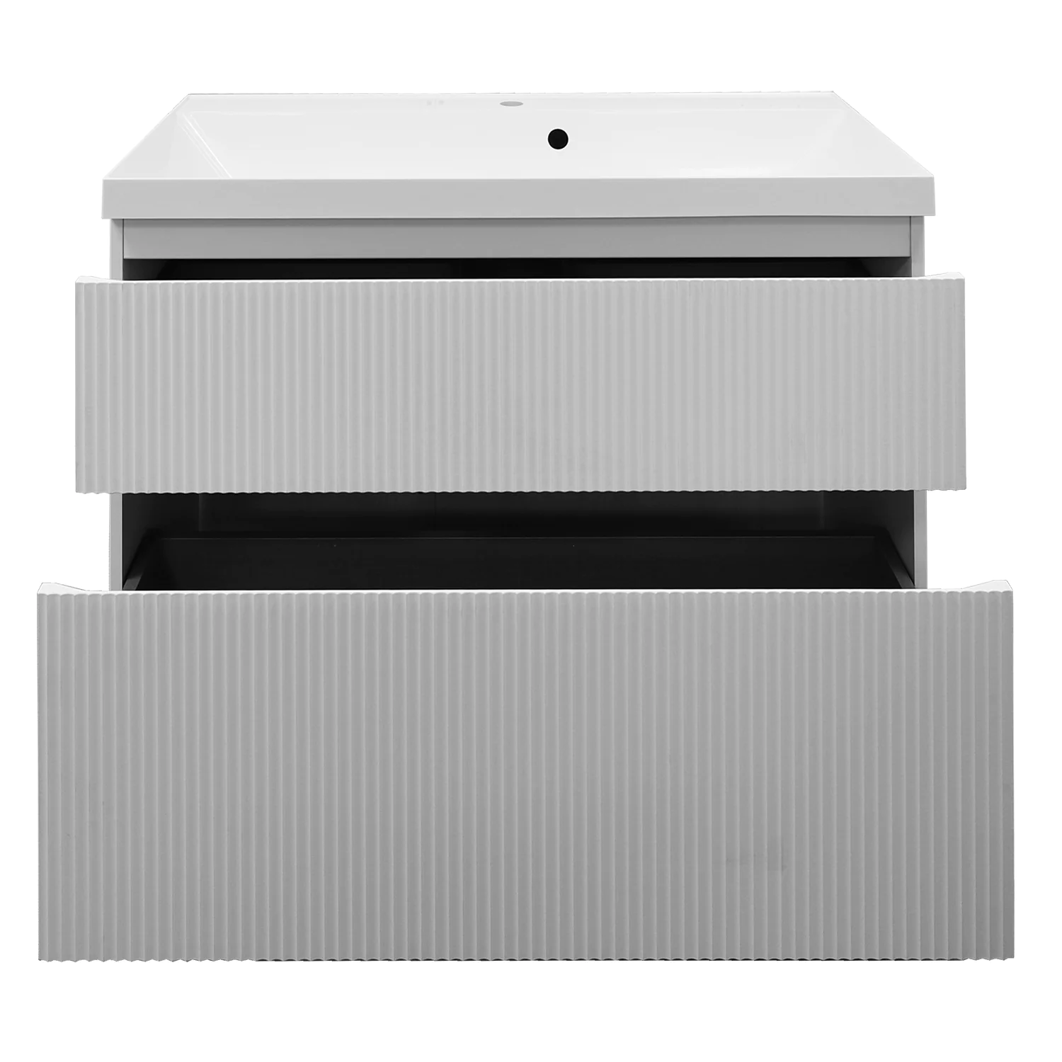 Тумба Azario Viola 100/2Н напольная БЕЛЫЙ МАТОВЫЙ БЕЗ РАКОВИНЫ Астория 100 (CS00096734) — фото №3