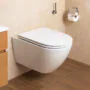 Унитаз подвесной Azario Eclat 520x365x365, безободковый, система слива «Скрытое Торнадо», с быстросъемным сидением микролифт (AZ-2381-A) — фото №16