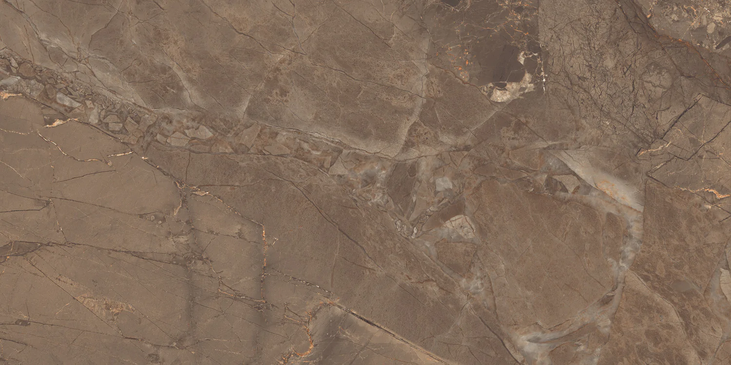 Плитка керамогранитная AZARIO ROYAL MARBLE 60х120 High Glossy (P3060821120HG) — фото №3