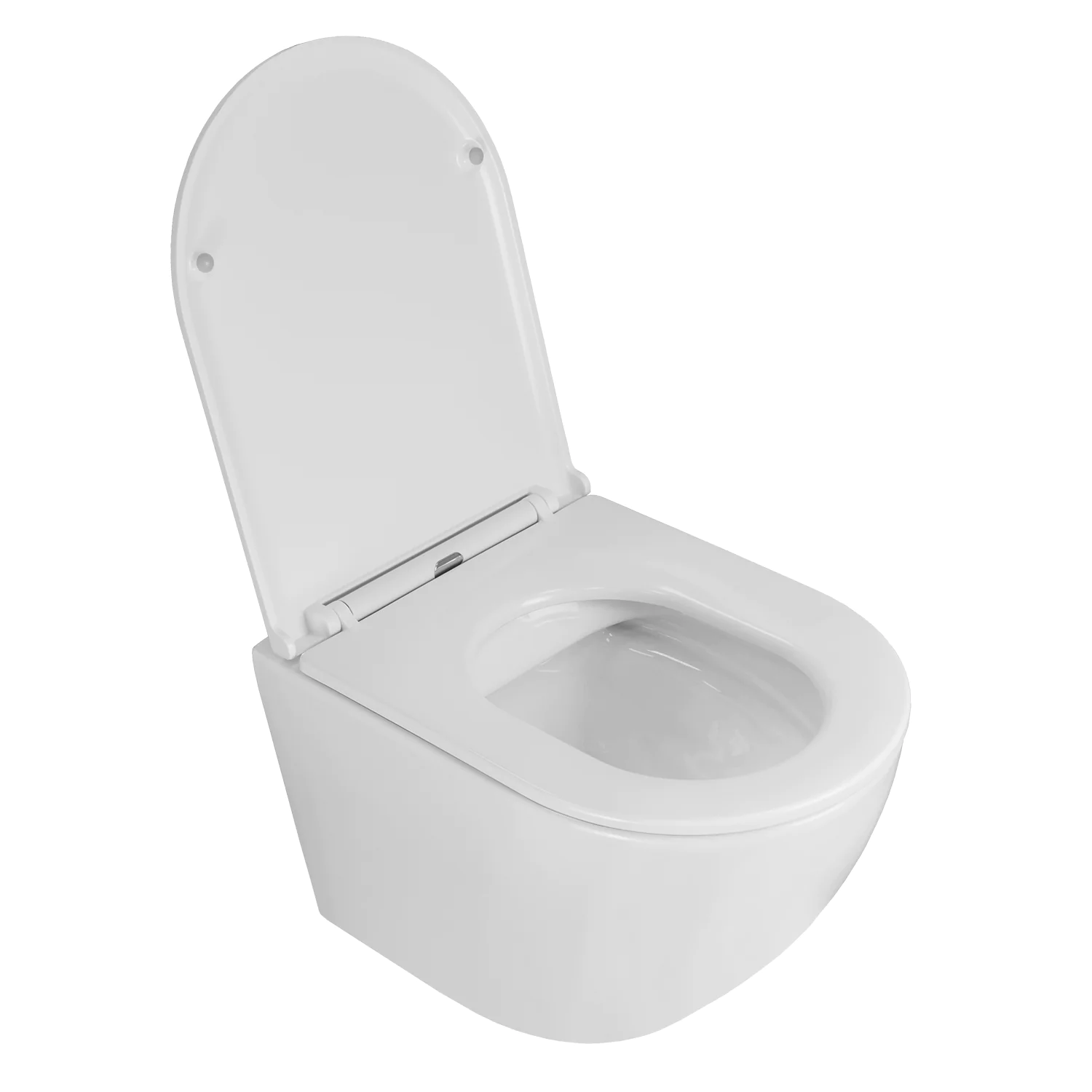 Сет 3 в 1 инсталляция Grohe Rapid SL с клавишей смыва + подвесной унитаз Azario Grado c быстросъемным сиденьем микролифт (38772001+AZ-0046N) — фото №4