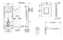 Сет 3 в 1 инсталляция Grohe Rapid SL с клавишей смыва + подвесной унитаз Azario Grado c быстросъемным сиденьем микролифт (38772001+AZ-0046N) — фото №12