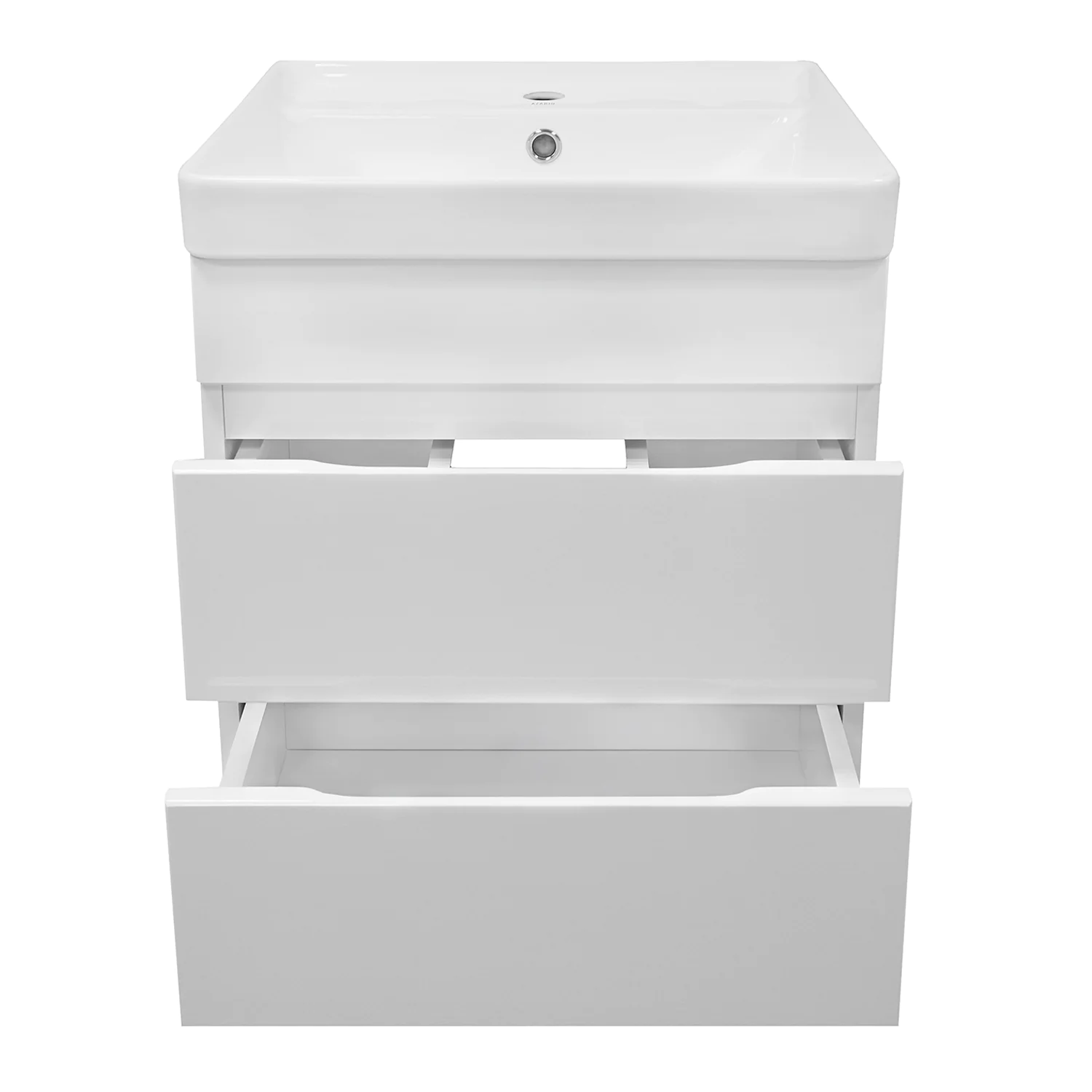 Тумба Azario Эстима 50/2 подвесная БЕЗ РАКОВИНЫ Monte 50 (CS00094628) — фото №3