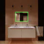 Зеркало AZARIO Livia-RGB 800х600 сенсорный выключатель с функцией диммера, мульти-цвет (LED-00002638) — фото №8