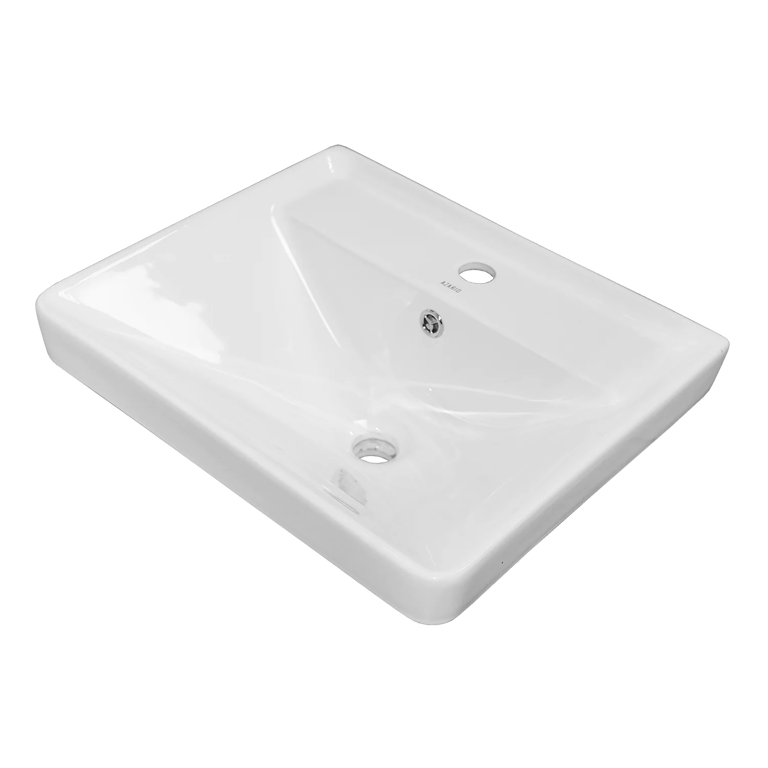 Комплект Azario Тумба LOTOS 50/2 510х425х570 подвесная, с раковиной Monte 50 белый гланцевый (CS00094662) — фото №6