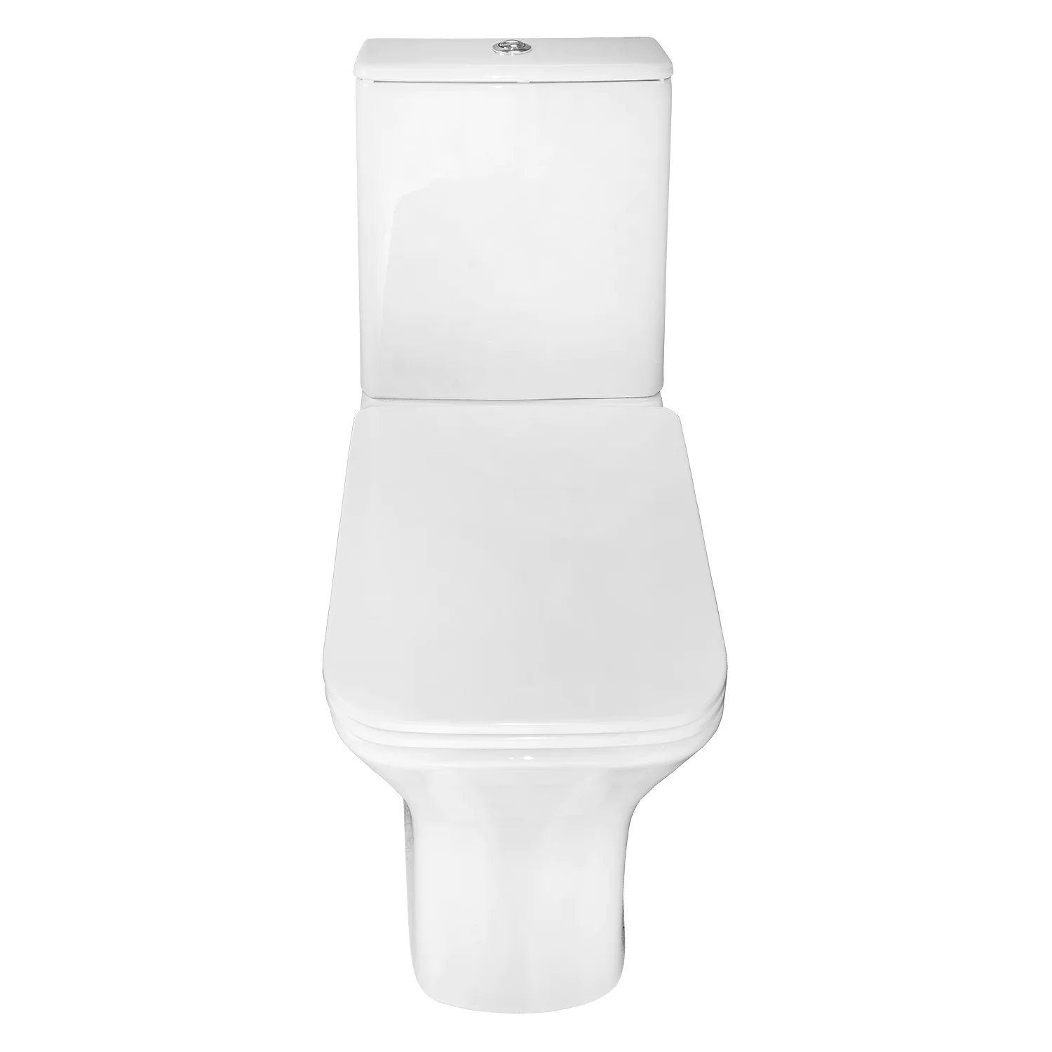 Унитаз-компакт Azario FRETTA Square N 340х650х770 напольный, безободковый, c быстросъемным сиденьем микролифт (AZ-1038A N) — фото №6