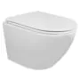 Сет 3 в 1 инсталляция Grohe Rapid SL с клавишей смыва + подвесной унитаз Azario Grado c быстросъемным сиденьем микролифт (38772001+AZ-0046N) — фото №3