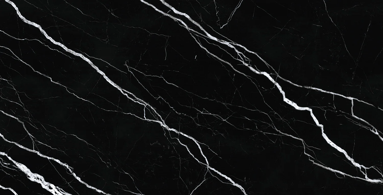 Плитка керамогранитная AZARIO PORTORO NERO 60х120 High Glossy (P4120821120HG) — фото №4