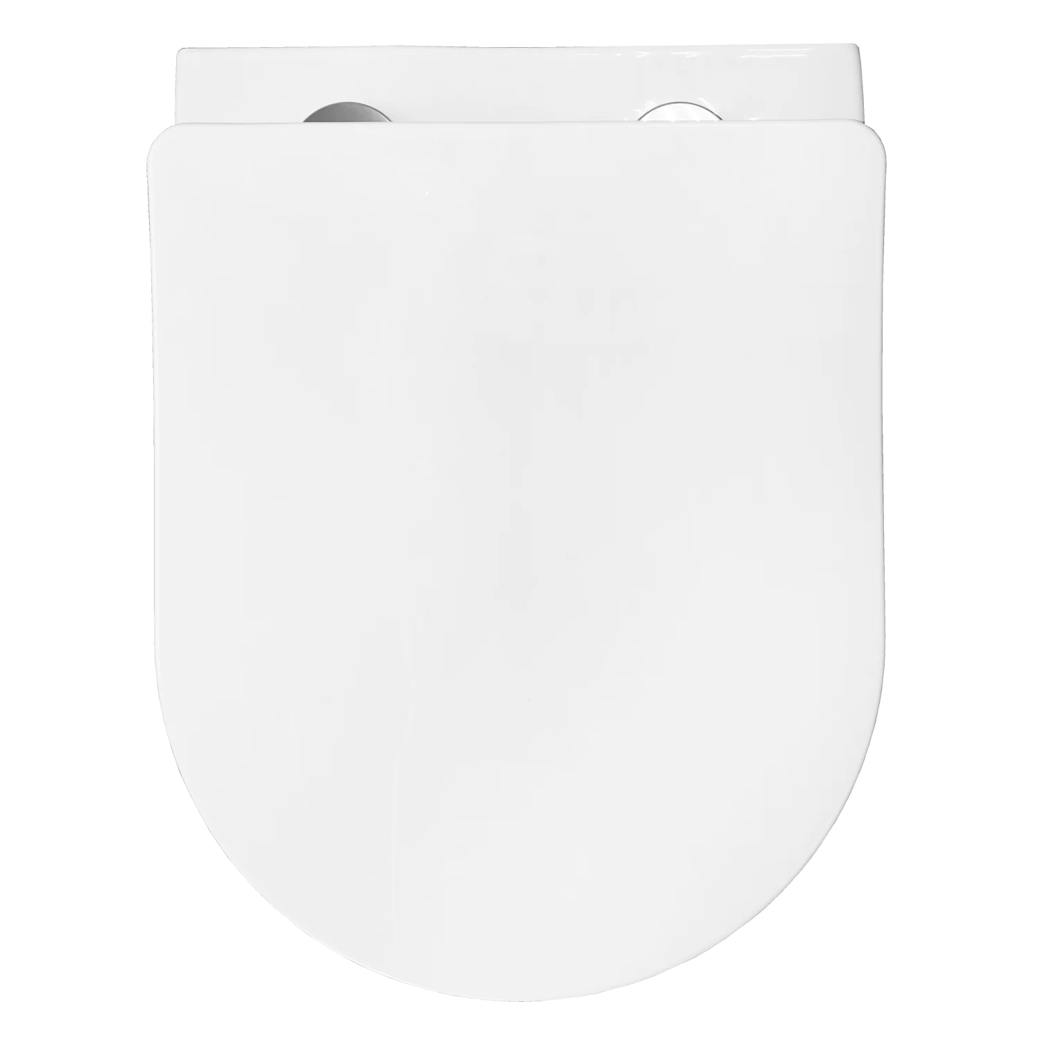 Унитаз подвесной Azario PRO 360х480х3500 безободковый, c быстросъемным сиденьем микролифт полипропилен (CS-1049SB) — фото №8