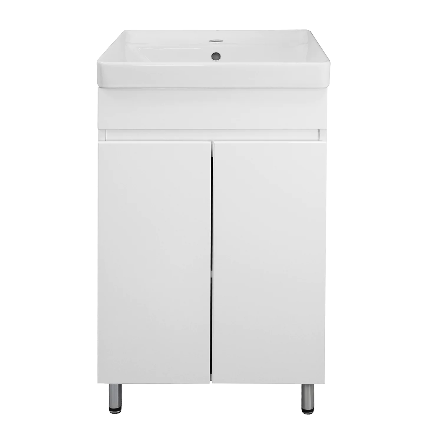 Тумба Azario Эстима 50Н напольная БЕЗ РАКОВИНЫ Monte 50 (CS00094625) — фото №4