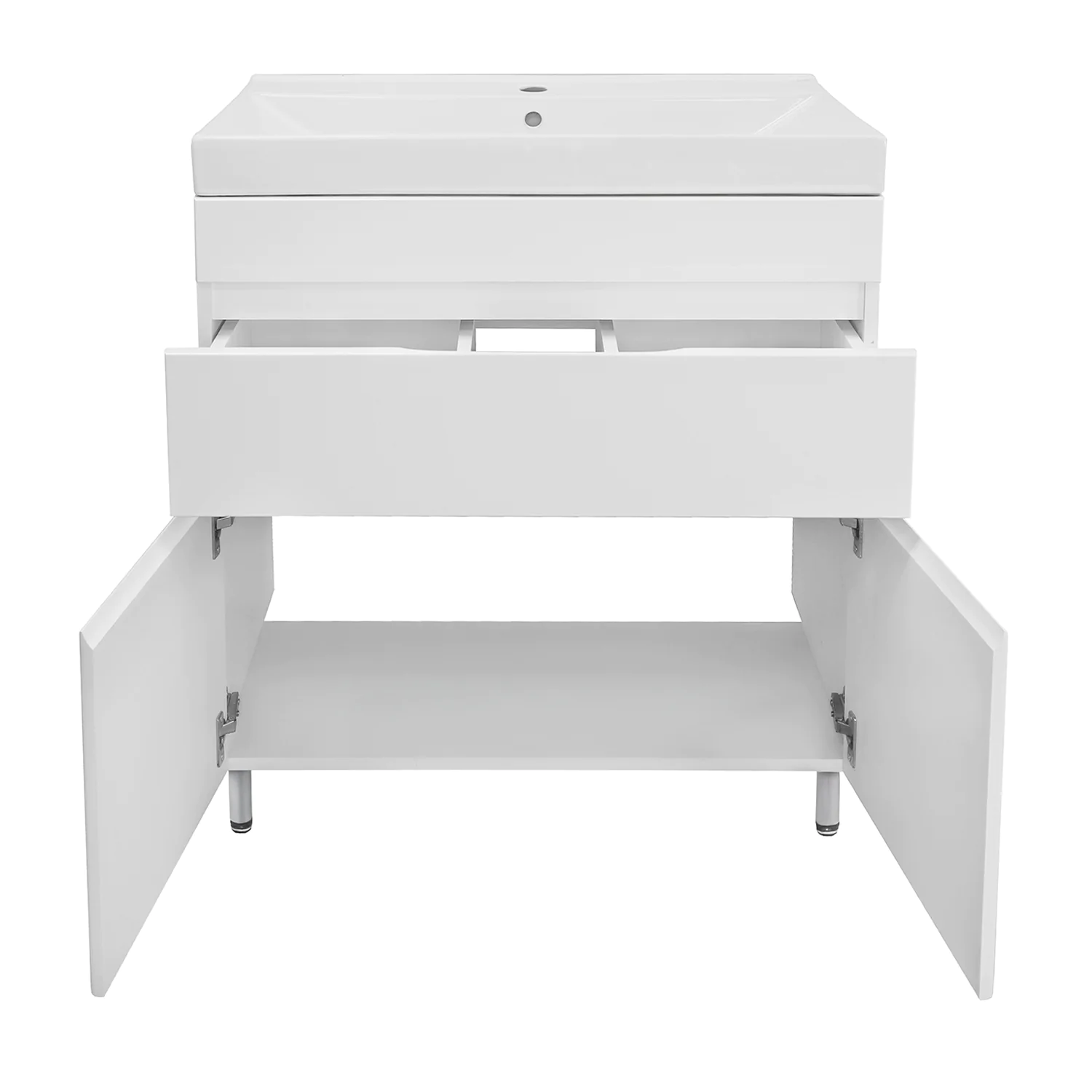 Тумба Azario Эстима 80/1Н напольная БЕЗ РАКОВИНЫ Tempo 80 (CS00094627) — фото №3