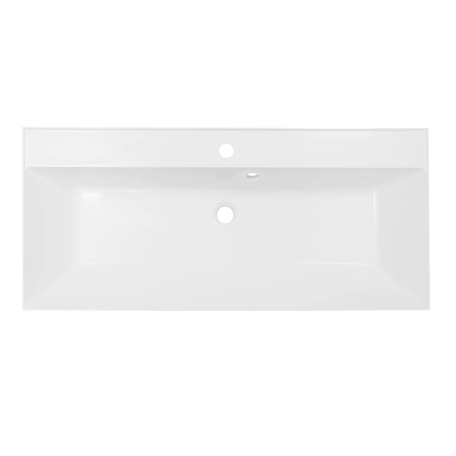 Комплект Тумба Azario Viola 100/2 подвесная БЕЛЫЙ МАТОВЫЙ с раковиной Астория 100 (CS00097149) — фото №7