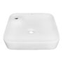 Раковина накладная Azario 460x460x100 квадратная, белый глянец (AZ-2181)