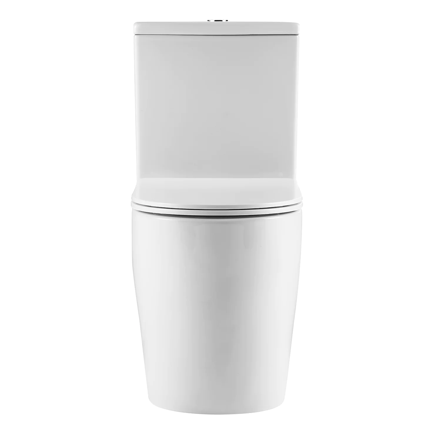 Унитаз напольный Azario LUMA TORNADO FLUSHING безободковый в комплекте с бачком и сиденьем микролифт, дюропласт. 595*360*820 мм (AZ-1253ST) — фото №3