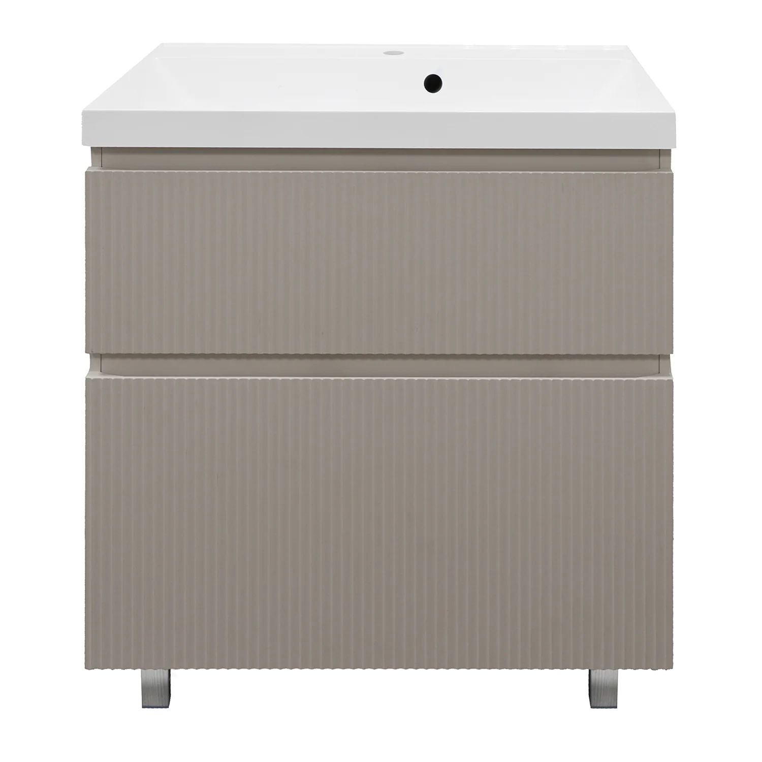 Комплект Azario Тумба Viola 80/2Н напольная БЕЖЕВЫЙ под раковину Астория 80 (CS00097141) — фото №4