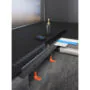 Душевой лоток AZARIO D50 Medium 1050 мм, боковой слив, пластиковый, перфорированная решетка, черный (AZ-CH 1050/50 MC) — фото №5