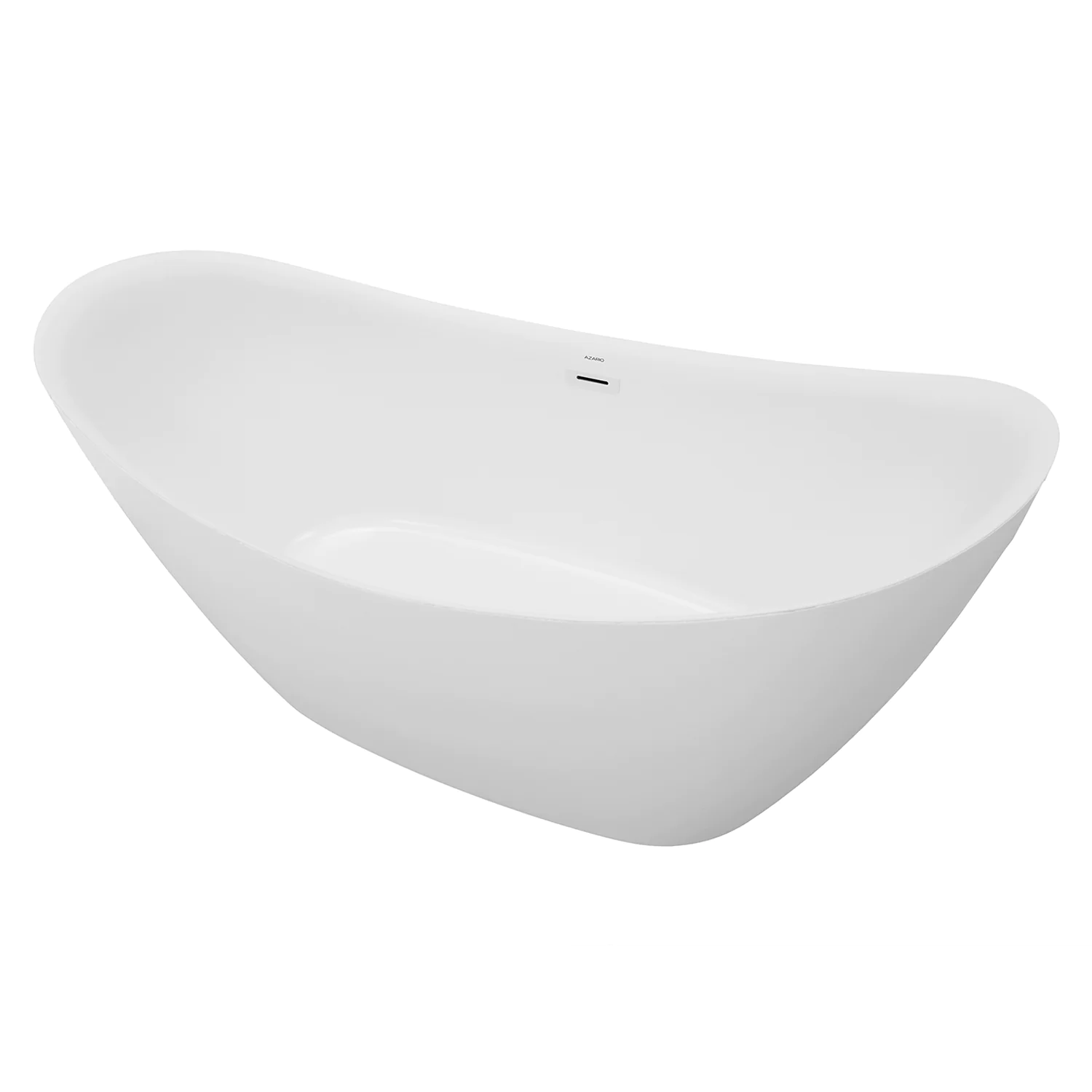 Ванна акриловая свободностоящая Azario GARDENIA Matt 1700*770*720 в комплекте с сифоном и металлической рамой (AZ-6608M) — фото №2