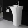 Раковина напольная AZARIO FRETTA SQUARE 450х435х835 отдельностоящая, прямоугольная (AZ-315) — фото №2