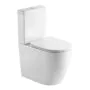 Унитаз напольный Azario LUMA TORNADO FLUSHING безободковый в комплекте с бачком и сиденьем микролифт, дюропласт. 595*360*820 мм (AZ-1253ST)