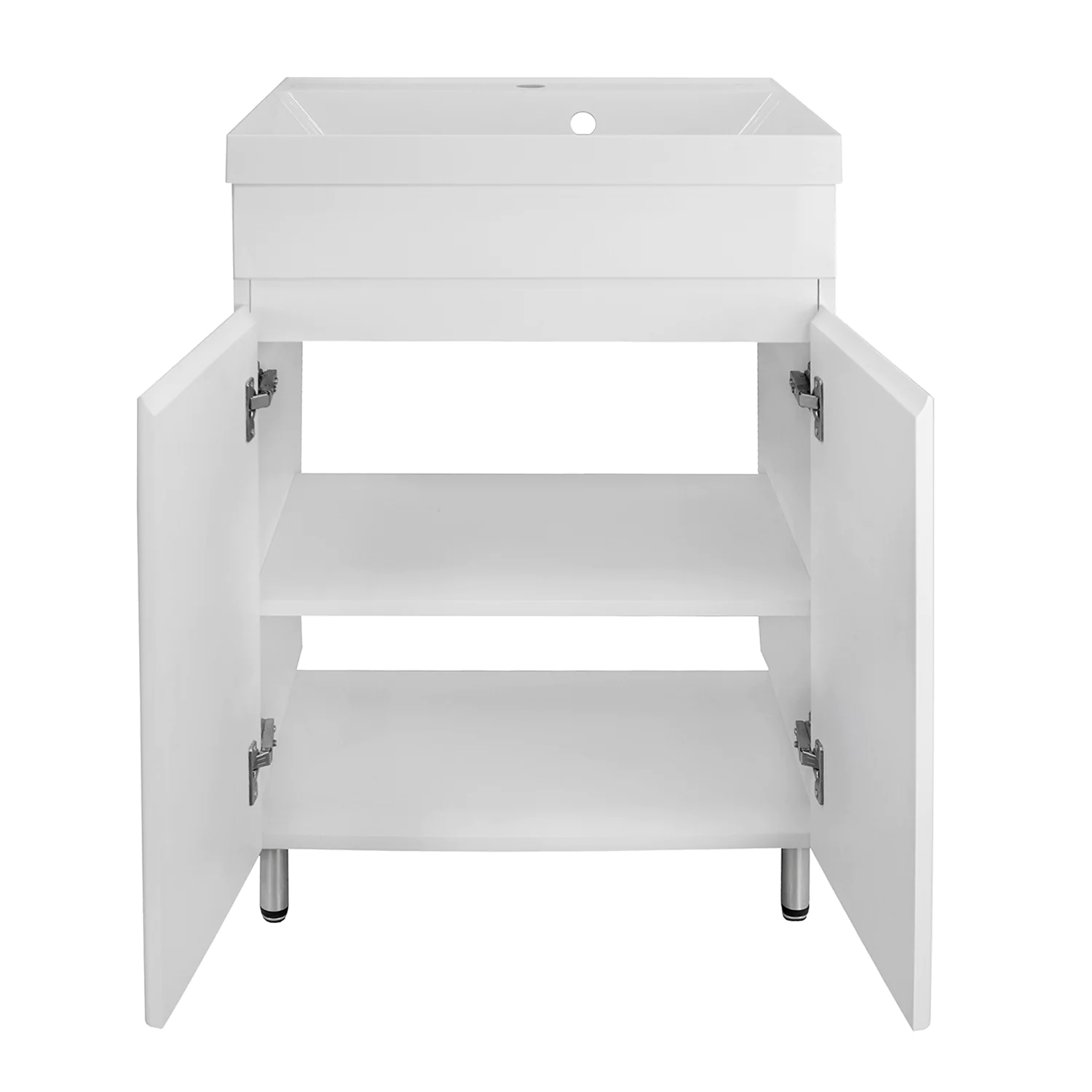 Тумба Azario Эстима 60Н напольная БЕЗ РАКОВИНЫ Астория 60 (CS00094626) — фото №3