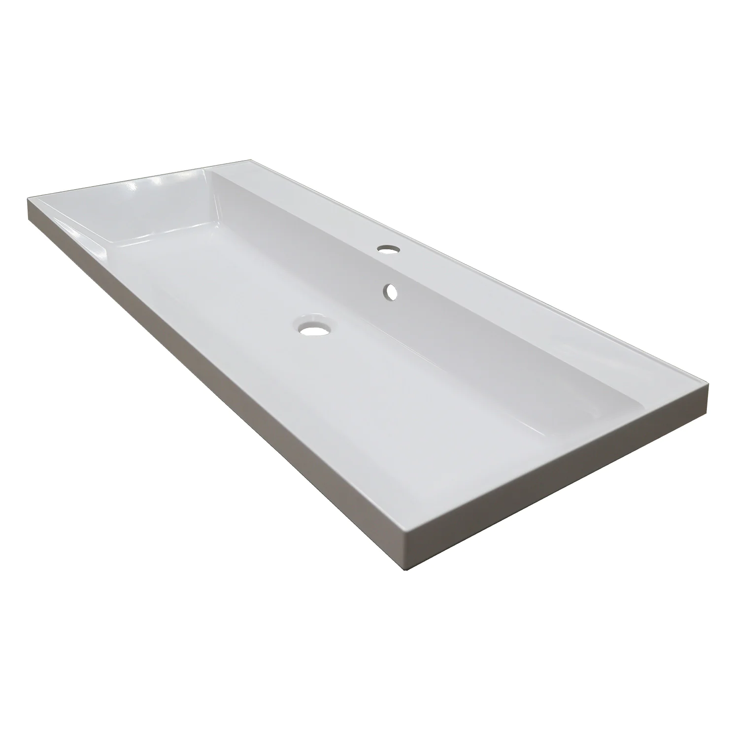 Комплект Тумба Azario Viola 100/2 подвесная БЕЖЕВЫЙ с раковиной Астория 100 (CS00097150) — фото №6