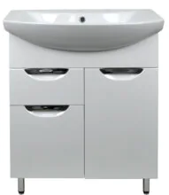 Комплект Тумба напольная Стиль- 70/1 700х850х315 с раковиной Балтика 70 (CS00068935)