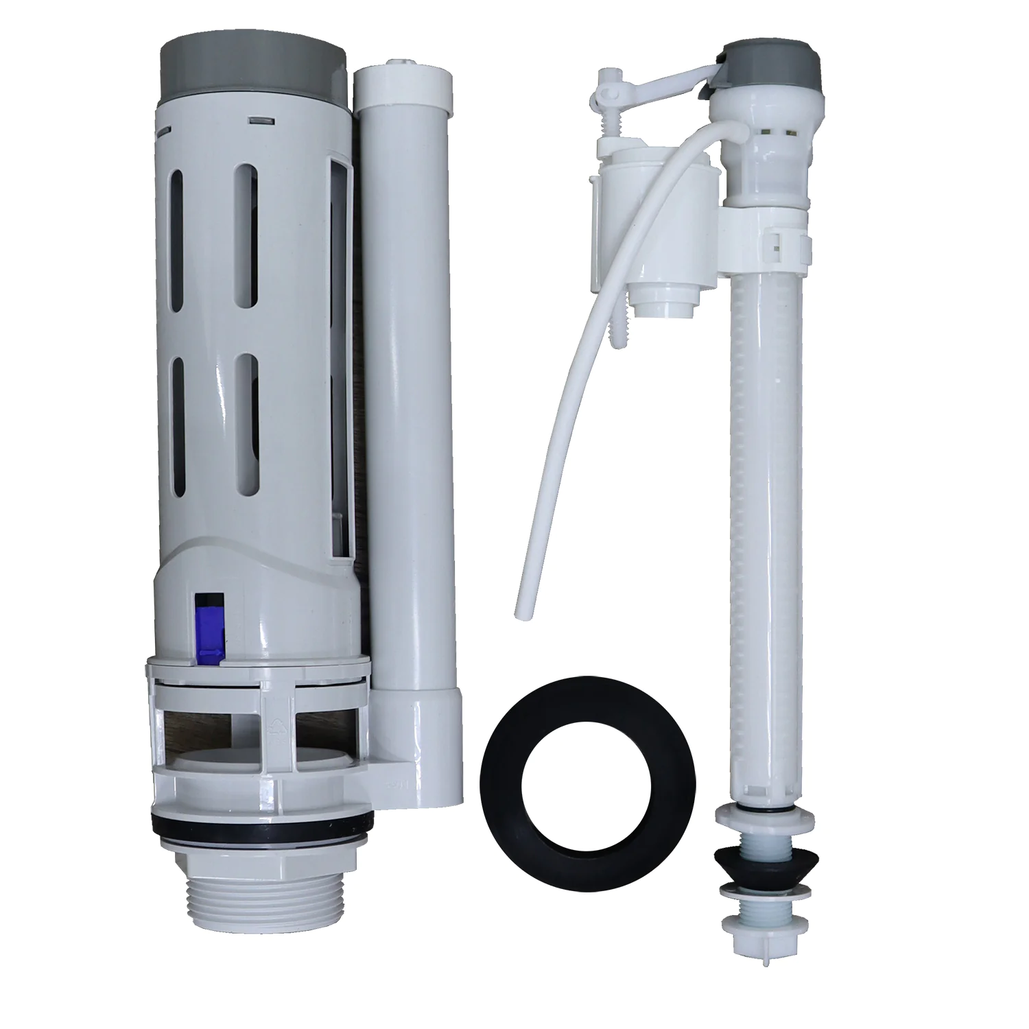 Унитаз-компакт Azario FRETTA Square N 340х650х770 напольный, безободковый, c быстросъемным сиденьем микролифт (AZ-1038A N) — фото №14